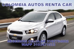 Alquiler de carros en cali- Colombia Autos Cel 3103471533